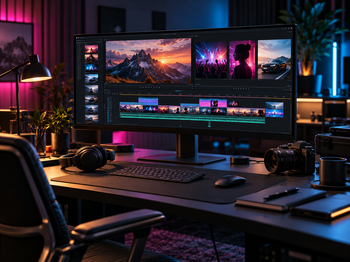 Video Editing portfolio preview